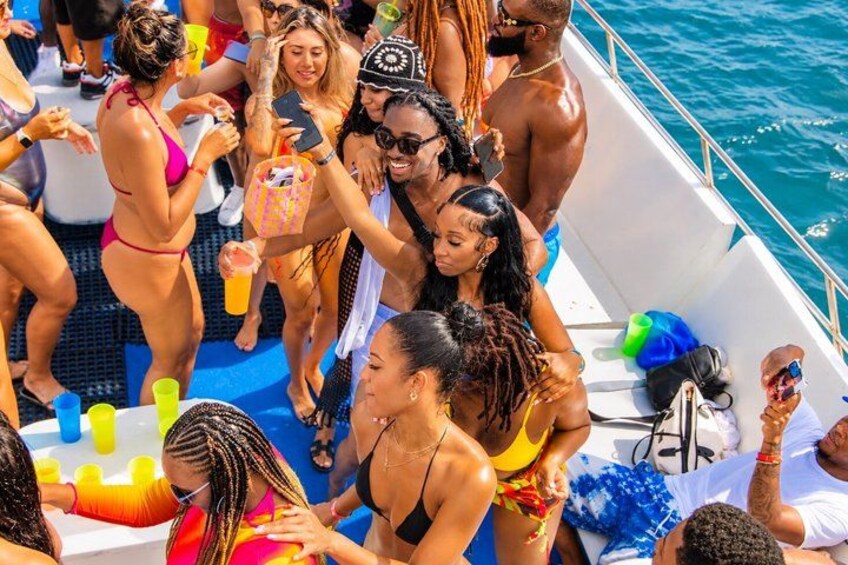Punta Cana Boat Party with Open Bar, DJ, Snorkeling & Swimming 2