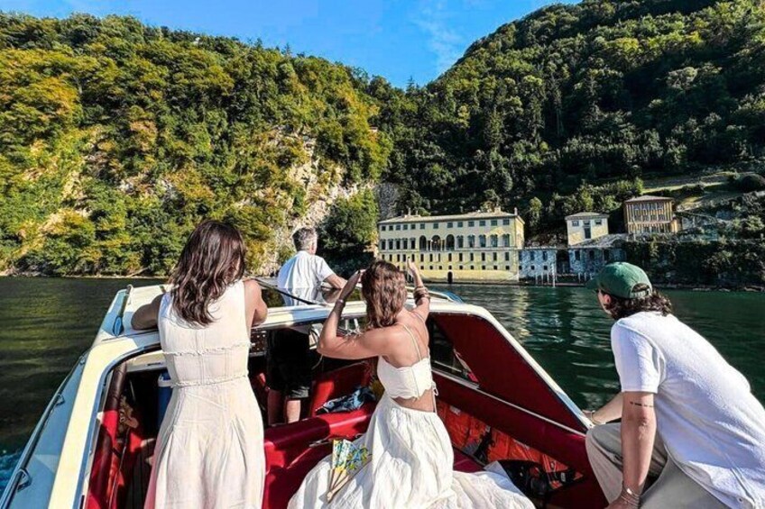 Lake Como Private Tour Vintage Boat Nesso Waterfall and Bridge 1
