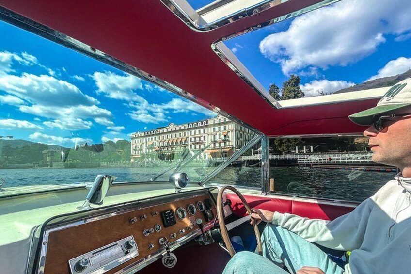 Lake Como Private Tour Vintage Boat Nesso Waterfall and Bridge 4