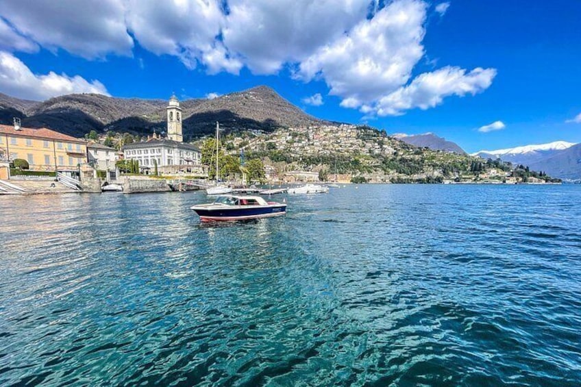 Lake Como Private Tour Vintage Boat Nesso Waterfall and Bridge 2