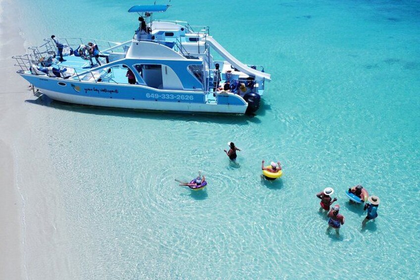 Catamaran Party Tour 5 Hour Adults Only Experience in Grace Bay 2