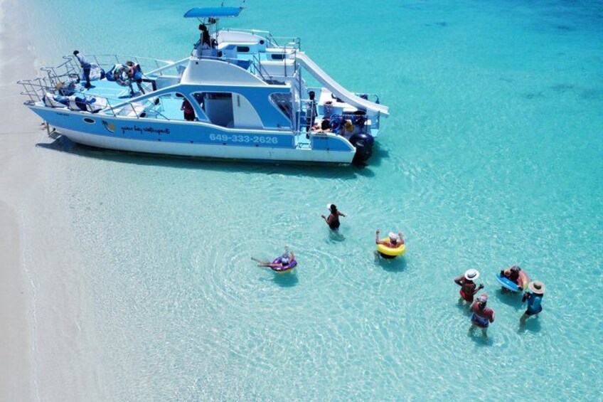 Catamaran Party Tour 5 Hour Adults Only Experience in Grace Bay 3