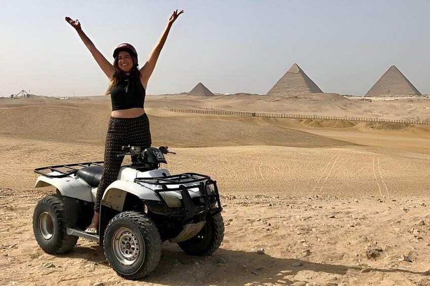 ATV Quad Bike Adventure at the Giza Pyramids 1