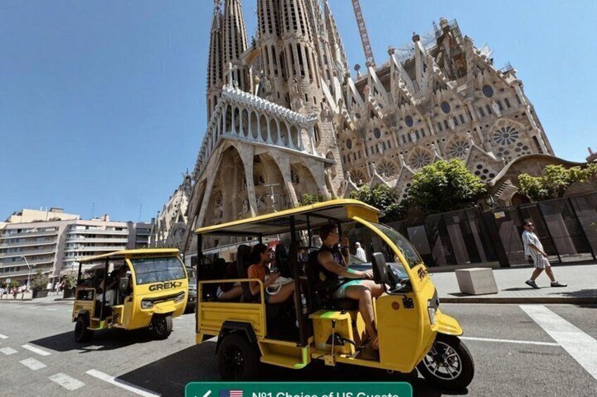 Experience Barcelona with Private Tuk Tuk Tour 1