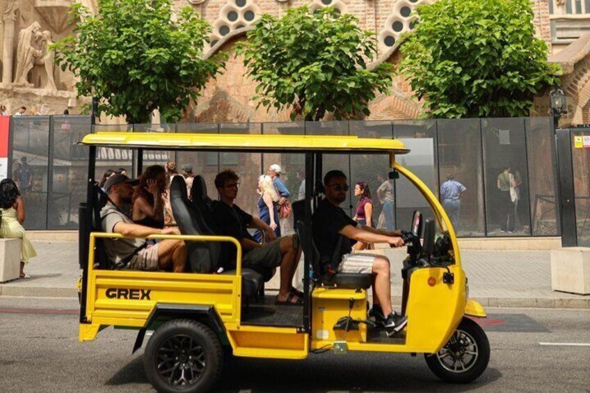 Experience Barcelona with Private Tuk Tuk Tour 3