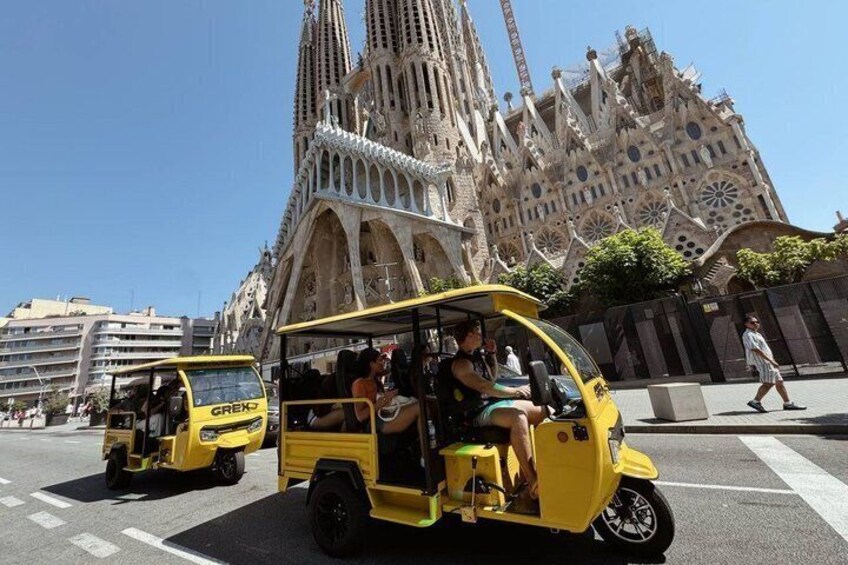 Experience Barcelona with Private Tuk Tuk Tour 1
