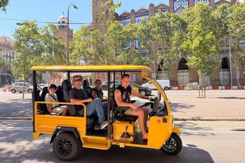 Experience Barcelona with Private Tuk Tuk Tour 4
