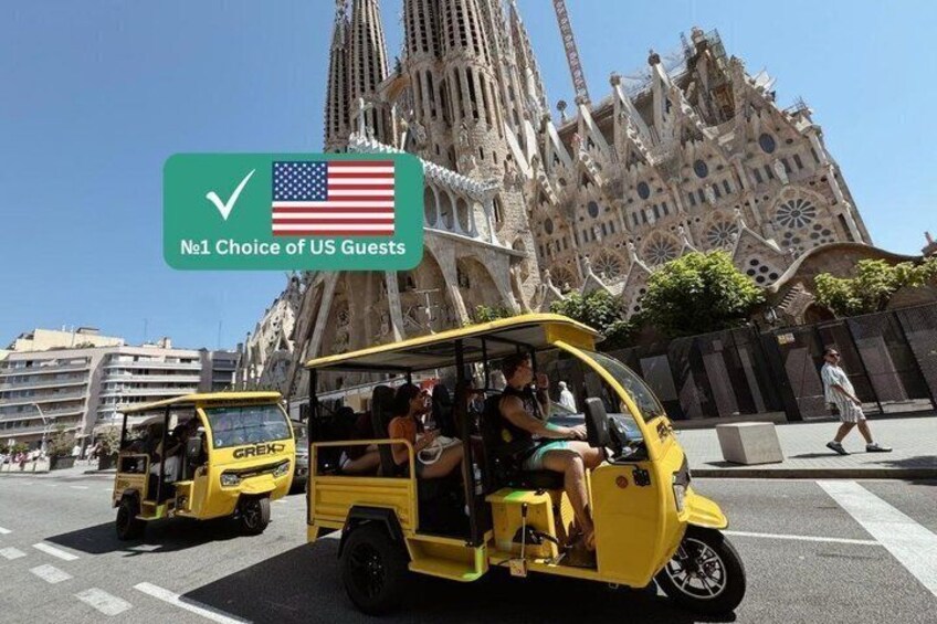 Experience Barcelona with Private Tuk Tuk Tour 2