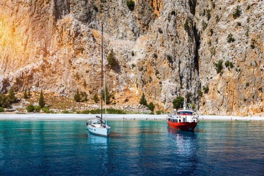 Symi Island Day Trip with Swimming at St George's Bay and Pick Up 5