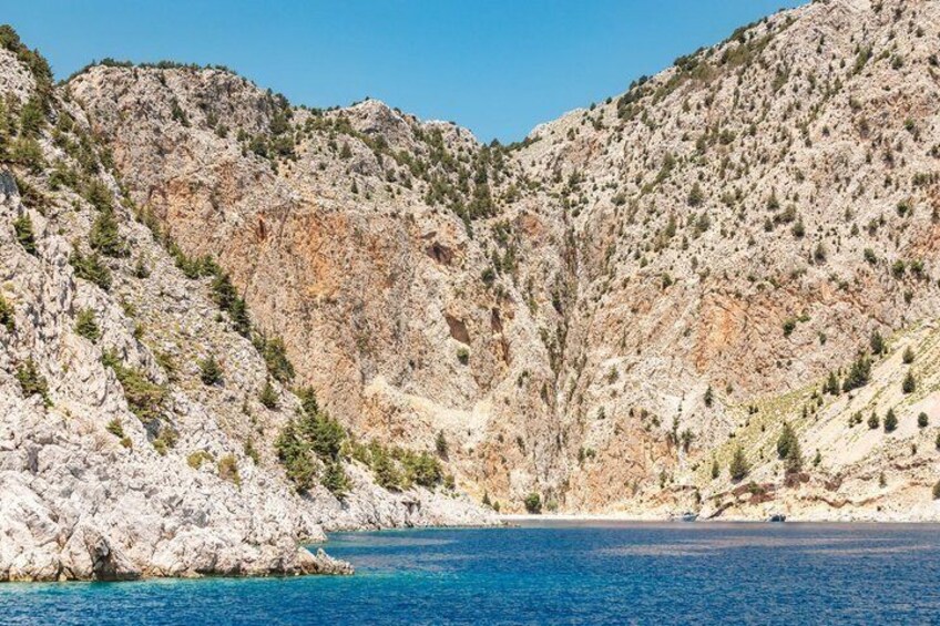 Symi Island Day Trip with Swimming at St George's Bay and Pick Up 3