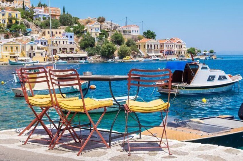 Symi Island Day Trip with Swimming at St George's Bay and Pick Up 4