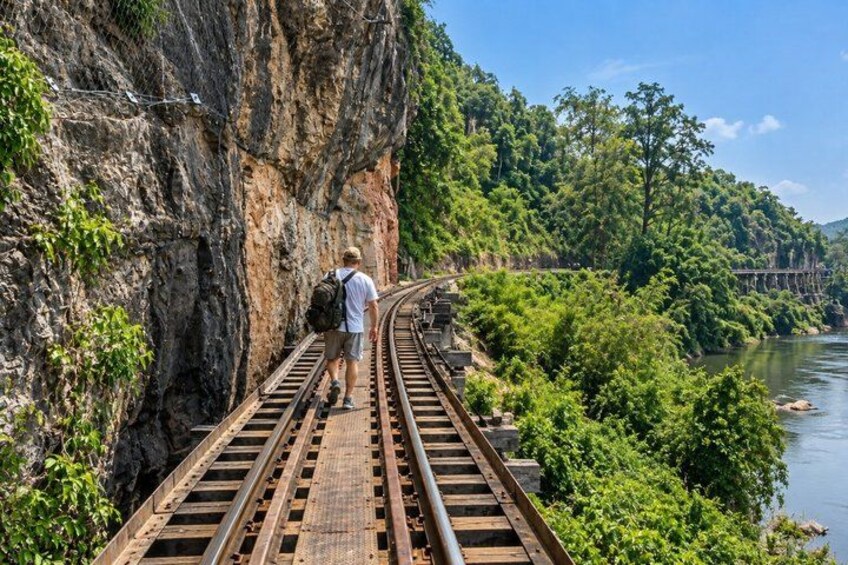 Kanchanaburi Private Tour: River Kwai & Death Railway Train Ride 5