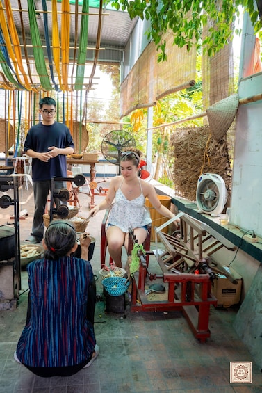 Picture 8 for Activity Ninh Binh: Hoa Lu Silk Loom Cooperative Sightseeing Tour 2