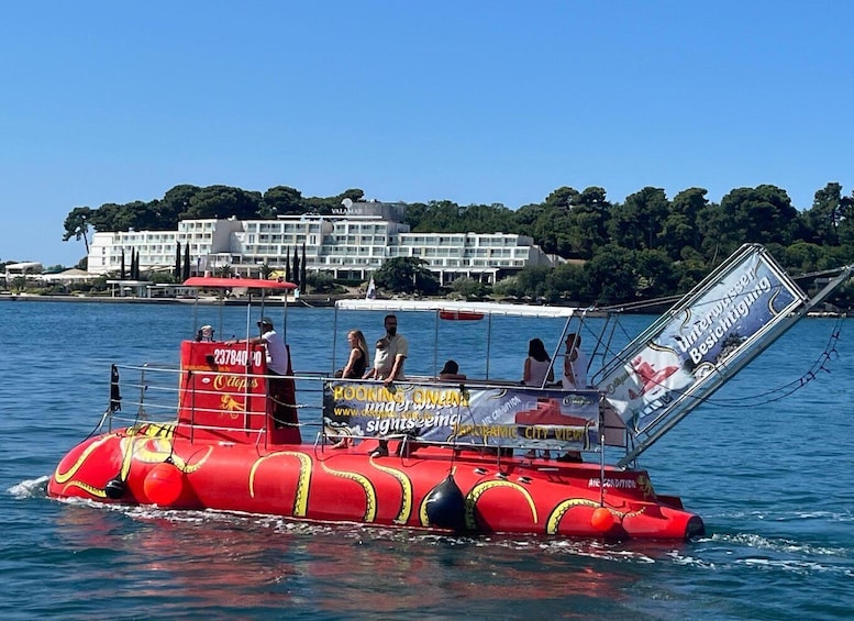 Poreč: Semi-Submarine Ride with Underwater Views 1