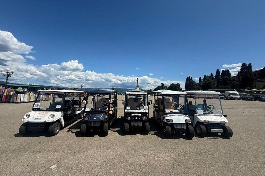Private Florence Golf Cart Tour Scenic Views and Local Insights 1