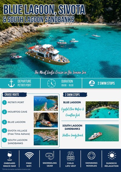 Petriti: Blue Lagoon & Sivota Cruise (Transfer Included) 1