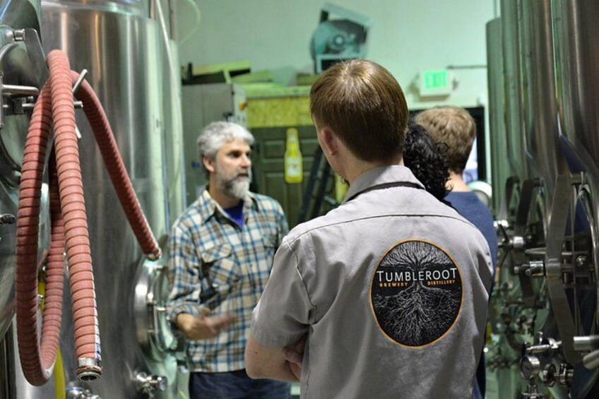 Tumbleroot Brewery and Distillery Tour and Tasting 3