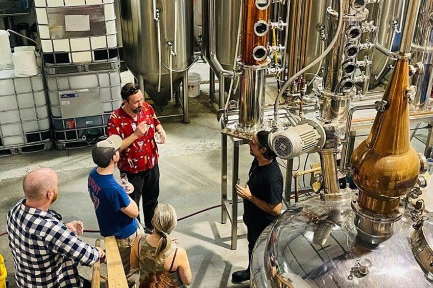 Tumbleroot Brewery and Distillery Tour and Tasting 1