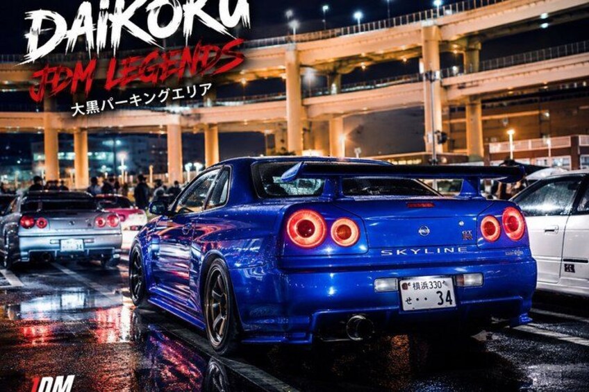 Tokyo JDM Car Meet and Daikoku PA Night Tour 1