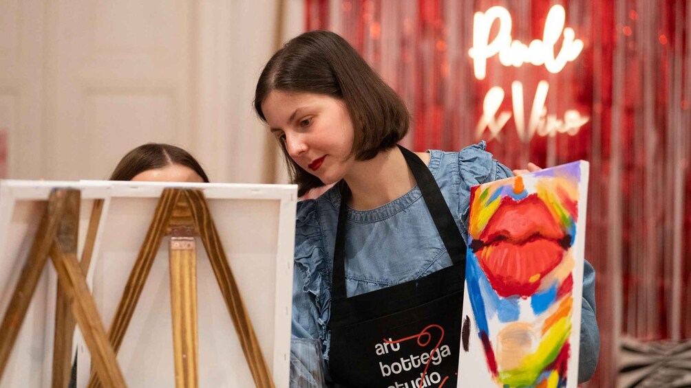 Picture 1 for Activity Painting party in Rijeka - Paint & Wine Studio - Art Bottega 2