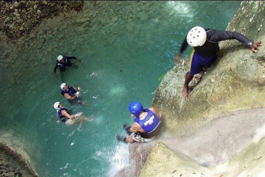 Waterfalls damajagua and traditional Lunch Dominican 2