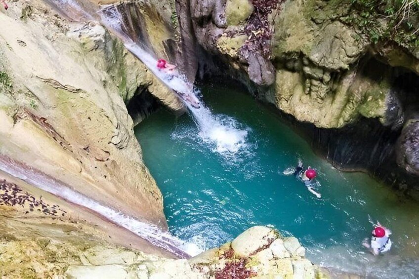 Waterfalls damajagua and traditional Lunch Dominican 1