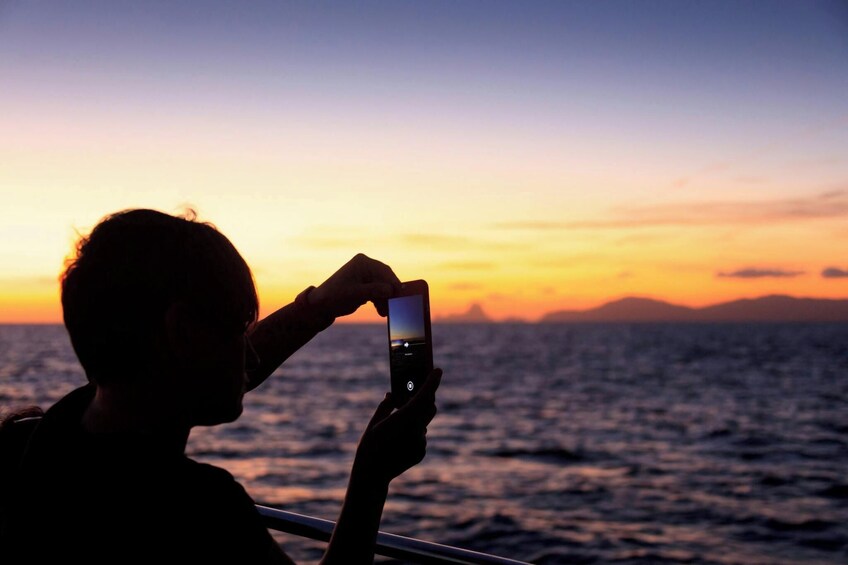 Adults-only Corfu sunset catamaran cruise with drinks, snacks and optional  2