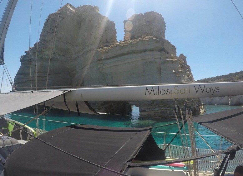 Picture 4 for Activity Milos: Kleftiko, Sykia, and Kalogries Cruise with Lunch 2