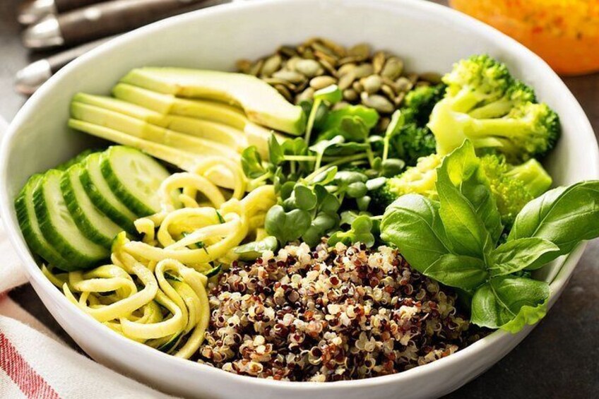 Colorful Grain Bowl Cooking Class with a Local Chef in Charlotte 2