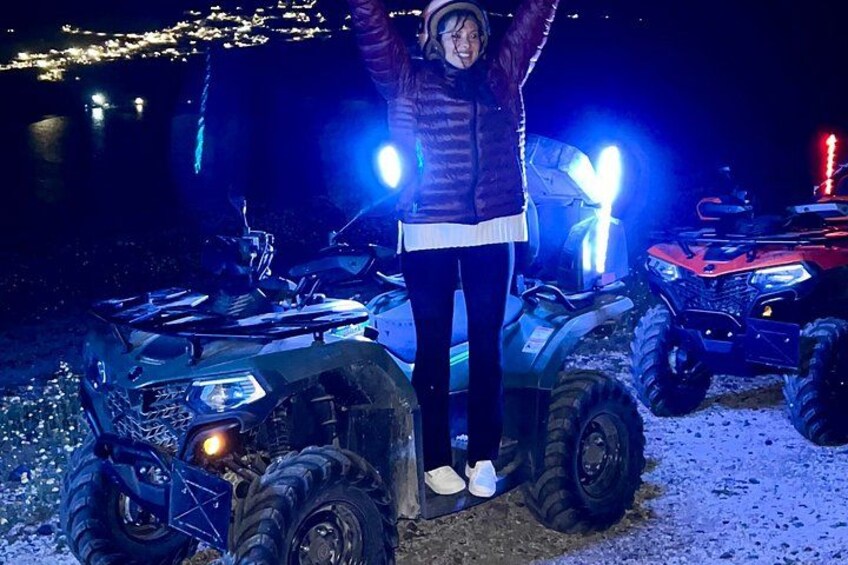 Glow Night ATV QUAD Tour Santorini: Cocktails to follow 3