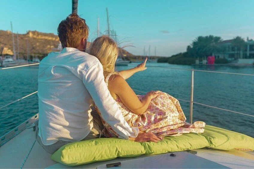 Curacao Private Romantic Sunset Sailing Tour for 2 2