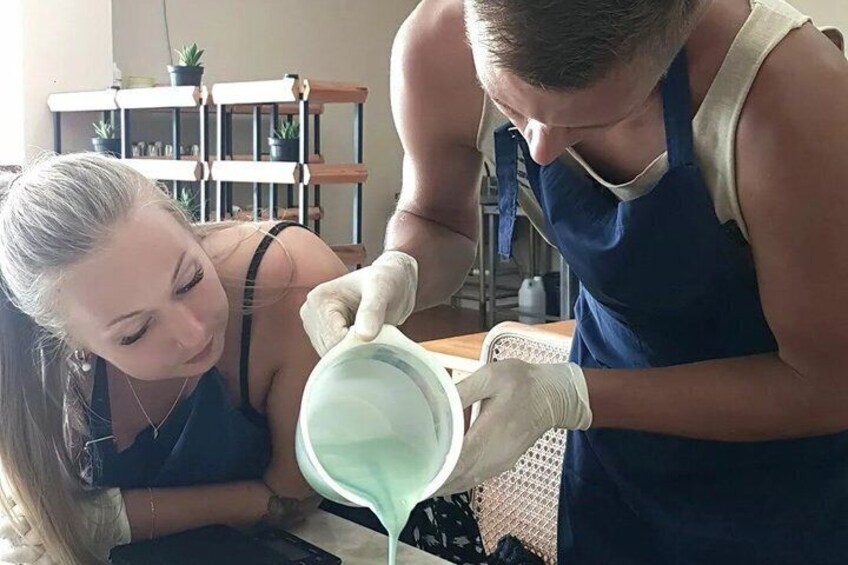 Seminyak: Natural Bar Soap Class Making in Bali 5