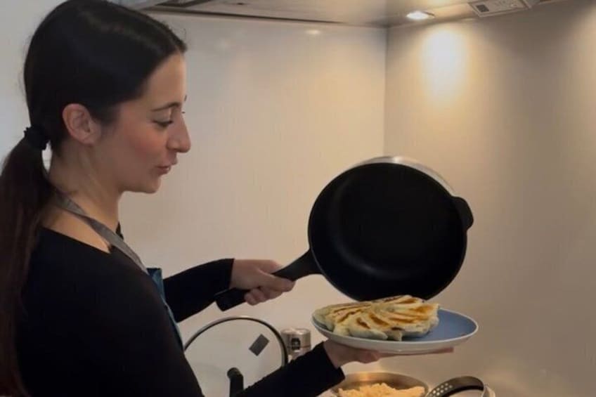 Osaka Ramen & Gyoza Cooking Class with Wagashi and Tea Ceremony 2