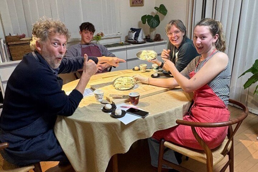 Osaka Shoyu & Miso Ramen, Gyoza, Wagashi & Matcha Cooking Class 2