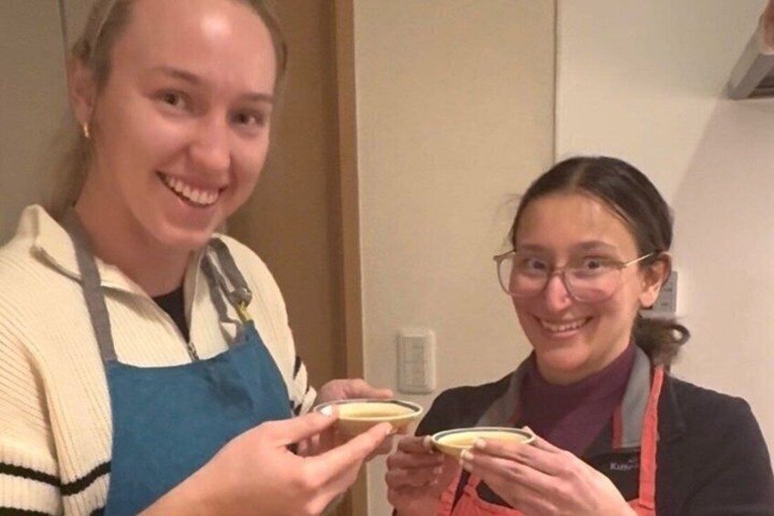 Osaka Shoyu & Miso Ramen, Gyoza, Wagashi & Matcha Cooking Class 4