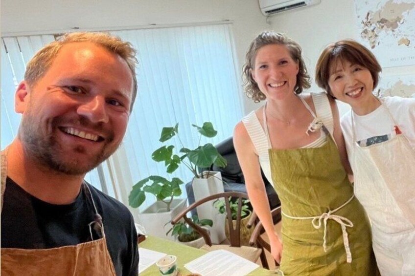 Osaka Shoyu & Miso Ramen, Gyoza, Wagashi & Matcha Cooking Class 4