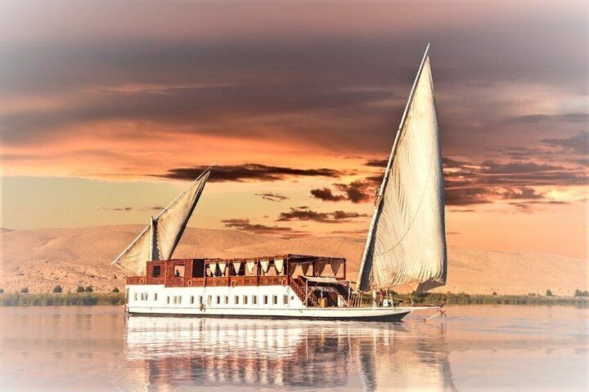 Hurghada:2-Day Luxor Tour with Hot Air Balloon and sail boat 2