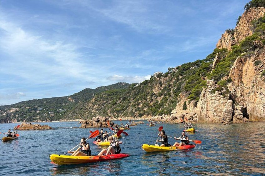 Barcelona: Private Costa Brava Kayak and Snorkel Day Trip 1