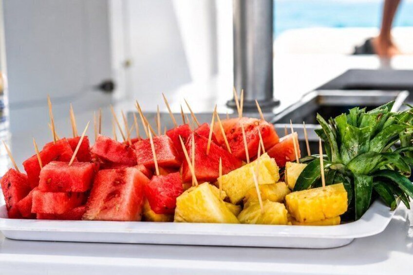 All-Inclusive Private Catamaran: Slide, Snorkel & Caribbean Vibes 4