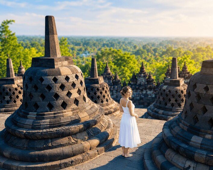 Picture 2 for Activity Yogyakarta: Borobudur Summit & Hidden Javanese Countryside 2