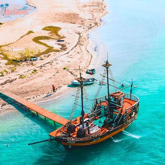 From Djerba: Pirate Adventure & White Sand Beach Hessi Jerbi 1