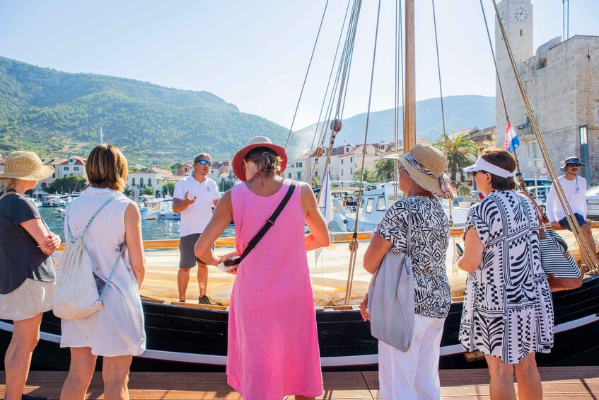 Picture 10 for Activity Vis Island: Traditional sailing with historic Falkuša boat 2