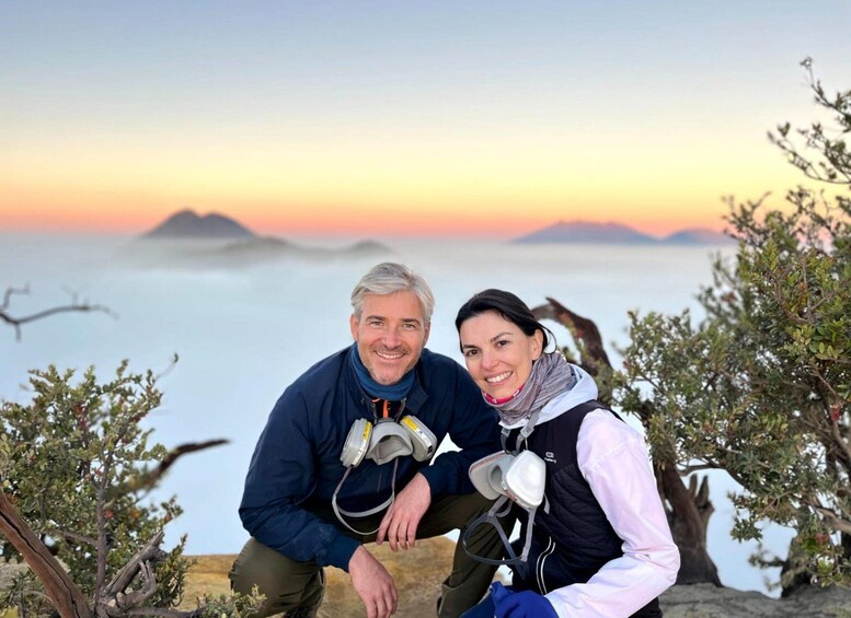 Picture 5 for Activity Banyuwangi: Mount Ijen Sunrise Hike with Pickup & Gear 2