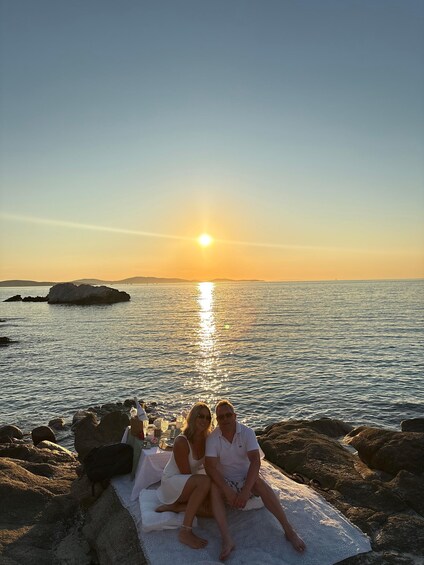 Picture 41 for Activity Mykonos: Luxury Sunset Picnic with Wine & Sea Views 2