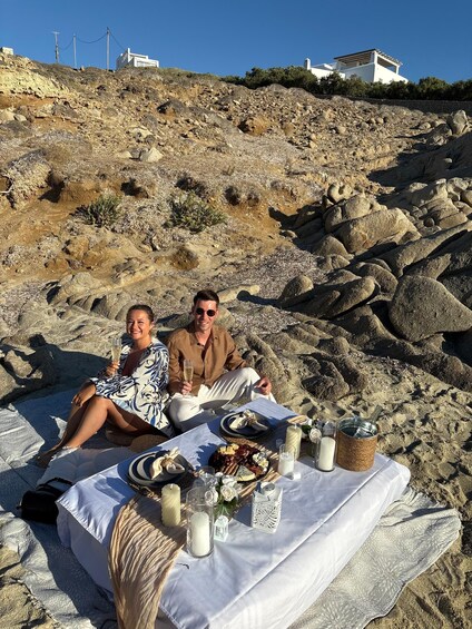 Picture 17 for Activity Mykonos: Luxury Sunset Picnic with Wine & Sea Views 4