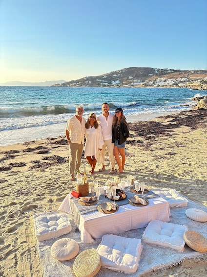 Picture 45 for Activity Mykonos: Luxury Sunset Picnic with Wine & Sea Views 5