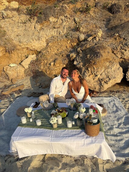 Picture 43 for Activity Mykonos: Luxury Sunset Picnic with Wine & Sea Views 3
