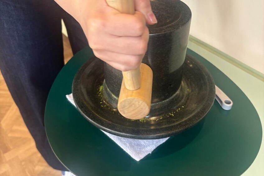 Stone-Milled Matcha Experience in Kawagoe 5