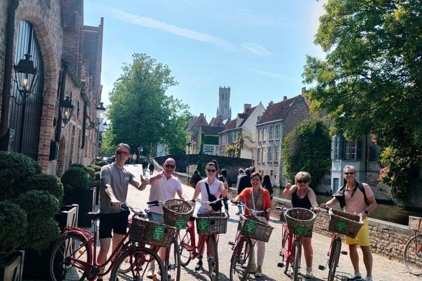 Bruges Private Guided Retro Biketour, Highlights & Hidden Gems 4