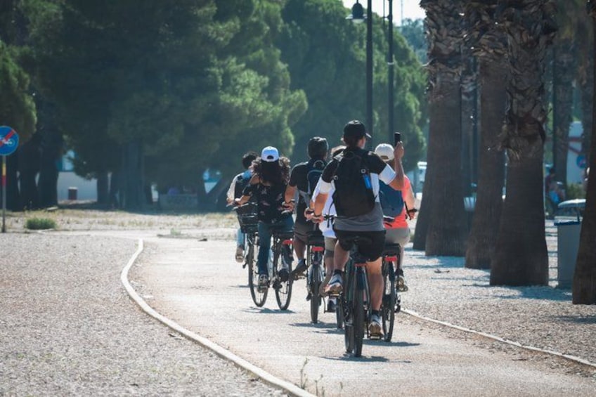 Combo: E-bike tour Old Town and Flamingos Oasis 4
